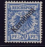 Dt. Kolonien Karolinen Michel Nr. 4 I postfrisch geprüft