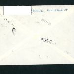 Mischfrankatur Eilbrief Karlsruhe - Thalfingen 1963