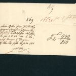 Vorphila Brief Tübingen 1850 nach Wien