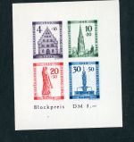 Alliierte Besetzung Franz. Zone Baden Block 1B V PLF postfrisch 200 Michel