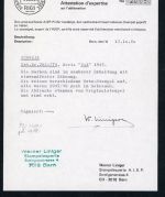 Schweiz Michel Nummer 447-459 gestempelt Attest