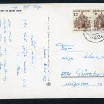 Bund Postkarte waagrechtes Paar Michel Nr. 454
