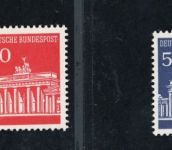 Bundesrepublik Michel Nummer 506w - 510w postfrisch Rollenmarke