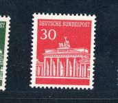 Bundesrepublik Michel Nummer 506v - 509v postfrisch Rollenmarke