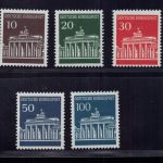 Bund Michel Nr. 506WR - 510WR postfrisch