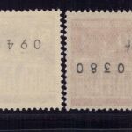 Bund Michel Nr. 508VR + 509VR postfrisch