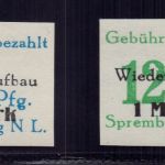 Lokalausgaben Spremberg Michel Nr 21 B+ 22 B, postfrisch