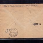 DDR Block Nummer 57 Einzelfrankatur
