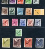 Berlin Michel Nr. 1 - 20 postfrisch + geprüft