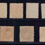 Sachsen Lot aus Michel Nummer 14 - 19 postfrisch + ungebraucht Falz