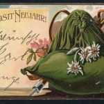 Dt. Auslandspostämter China -Neujahrs Karte , Tientsin n. Peking Feldpost 1905