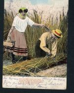 Dt. Auslandspostämter China - AK von Elbing nach Langfang - 1903