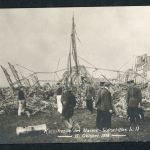 Ansichtskarte Katastrophe des Marine Luftschiff L II am 17.10.1913