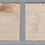 Deutsche Auslandspostämter China Michel-Nr. 15 a + b gestempelt