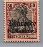 Deutsche Auslandspostämter Marokko Michel-Nr. 28 postfrisch