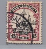 Deutsche Kolonien Dt. Ostafrika Michel Nr. 36 gestempelt