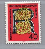 Bund Plattenfehler Michel Nr. 770 DD postfrisch + geprüft