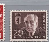 Berlin Michel Nr. 110 + 111 + 115 + 119 postfrisch