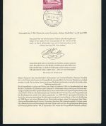 Berlin ETB Ersttagsblatt Nummer 37 - Michel Nummer 154