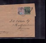 Jamaica Ganzsache - Kingston n. Bremen Germany + ZuFr