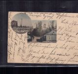 Ganzsache Japan - Yokohama Hospital + English Hatoba - n. Germany 1901