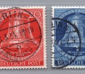 Berlin Michel Nr. 101 - 105 gestempelt