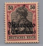 Deutsche Auslandspostämer Marokko Michel Nr. 28 postfrisch