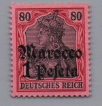 Deutsche Auslandspostämer Marokko Michel Nr. 29 postfrisch