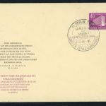 Berlin Michel Nummer 122 FDC