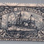 Deutsch Südwestafrika Michel Nummer 22 gestempelt