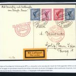 Dt. Reich Luftpost Schleuderflug Dampfer Bremen - 1934 , Katapult Post, Befund