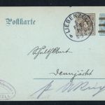 Württemberg Ganzsache - Liebenzell 5.2.1910