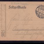 Feldpostkarte Feldpostexpedition 3. Inf. Div. Nr. 32 1915
