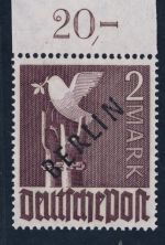 Berlin Michel Nr. 18 POR ndgz postfrisch geprüft
