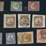 Deutsche Kolonien Kamerun Lot aus 7 / 12 gestempelt
