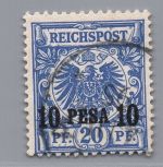 Dt. Kolonien Deutsch Ostafrika Michel-Nr. 4 gestempelt