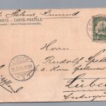 Dt. Kolonien Südwestafrika , Ansichtskarte Karibib 1905 nach Lübeck