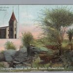 Dt. Kolonien Südwestafrika , Ansichtskarte Kirche Windhuk, Gobabis 1907