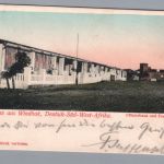 Dt. Kolonien Südwestafrika , Ansichtskarte Gruss aus Windhuk Offizierhaus , 1904