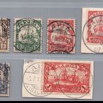 Deutsche Kolonien Samoa Lot aus Michel Nr. 7/16 gestempelt