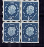 Berlin Michel Nummer 185 4er Block postfrisch
