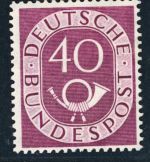 Bund Michel Nummer 133 postfrisch geprüft