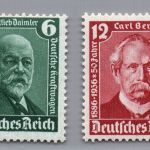 Dt. Reich Michel Nummer 604 + 605 postfrisch