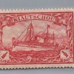 Deutsche Kolonien Kiautschou Michel Nr. 34 II A ungebraucht Falz