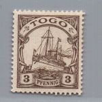 Dt. Kolonien Togo Michel Nr. 7 ungebraucht Falz