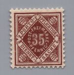 Württemberg Dienstmarken Michel Nr. 256 postfrisch