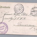 Dt. Kolonien Südwestafrika Ansichtskarte Feste Okahandja Feldpost 1905