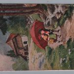 Memel Postkarte MiFr nach Chemnitz 1922