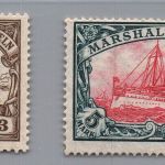 Deutsche Kolonien Marshall-Inseln Michel-Nr. 26+27 postfrisch