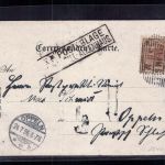 Ansichtskarte Österreich Gruss vom Kesselfall Alpenhaus 1896 nach Oppeln